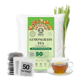 50 Lemongrass Tea Bags, Te De Limon, 100% Natural, Premium Lemon Grass Tea, Relaxing & Calming, Non-GMO, Caffeine-Free. by Akshit. Akshit