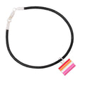 Lesbian Sunset Flag Black Cord Bracelets The Awareness Company
