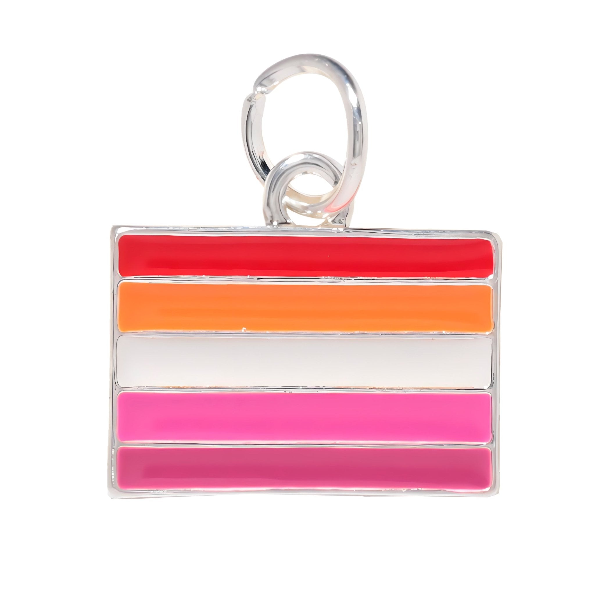 Lesbian Sunset Flag Charms The Awareness Company