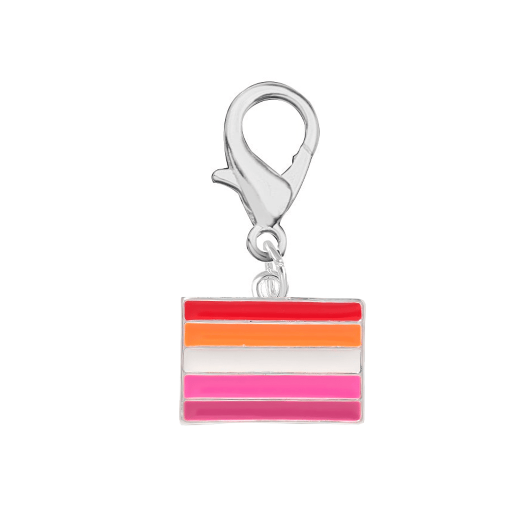 Lesbian Sunset Flag Hanging Charms The Awareness Company