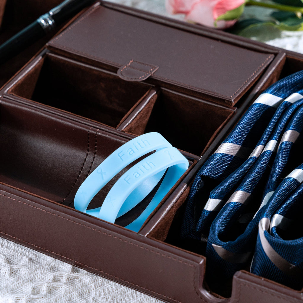 Light Blue Silicone Bracelets The Awareness Company