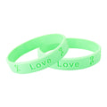 Light Green Silicone Bracelets The Awareness Company