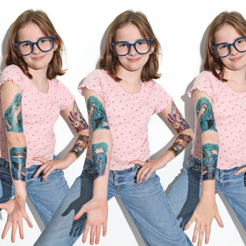 Lil' Jaws Full Sleeve Tattoo Tony Ray