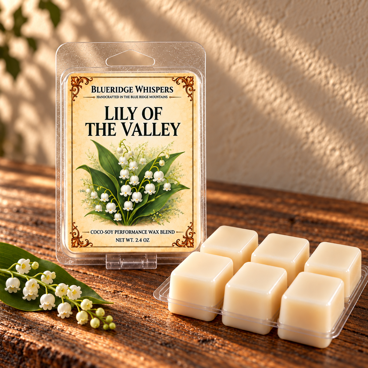 Lily of The Valley Wax Melts Blue Ridge Whispers