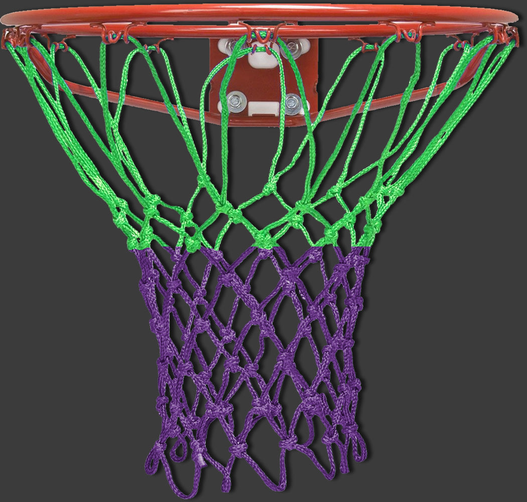 Krazy Netz Double-UP Dual Color Customized Heavy Duty Basketball Rim Net Krazy Netz & Patchez
