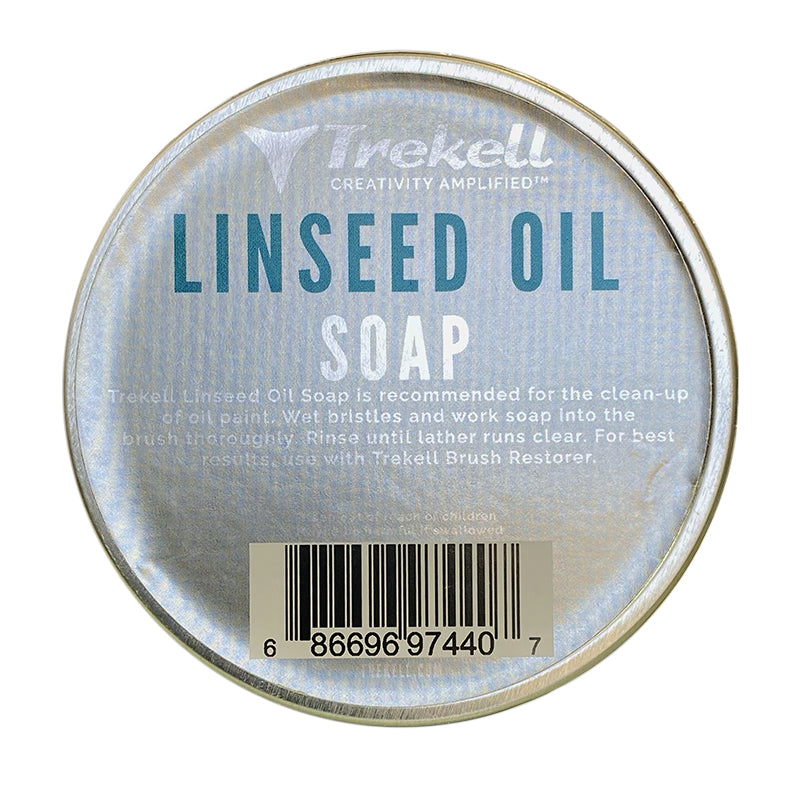 Trekell Linseed Oil Soap - Premium Cleaner for Oil Paint - 3oz Trekell Art Supplies