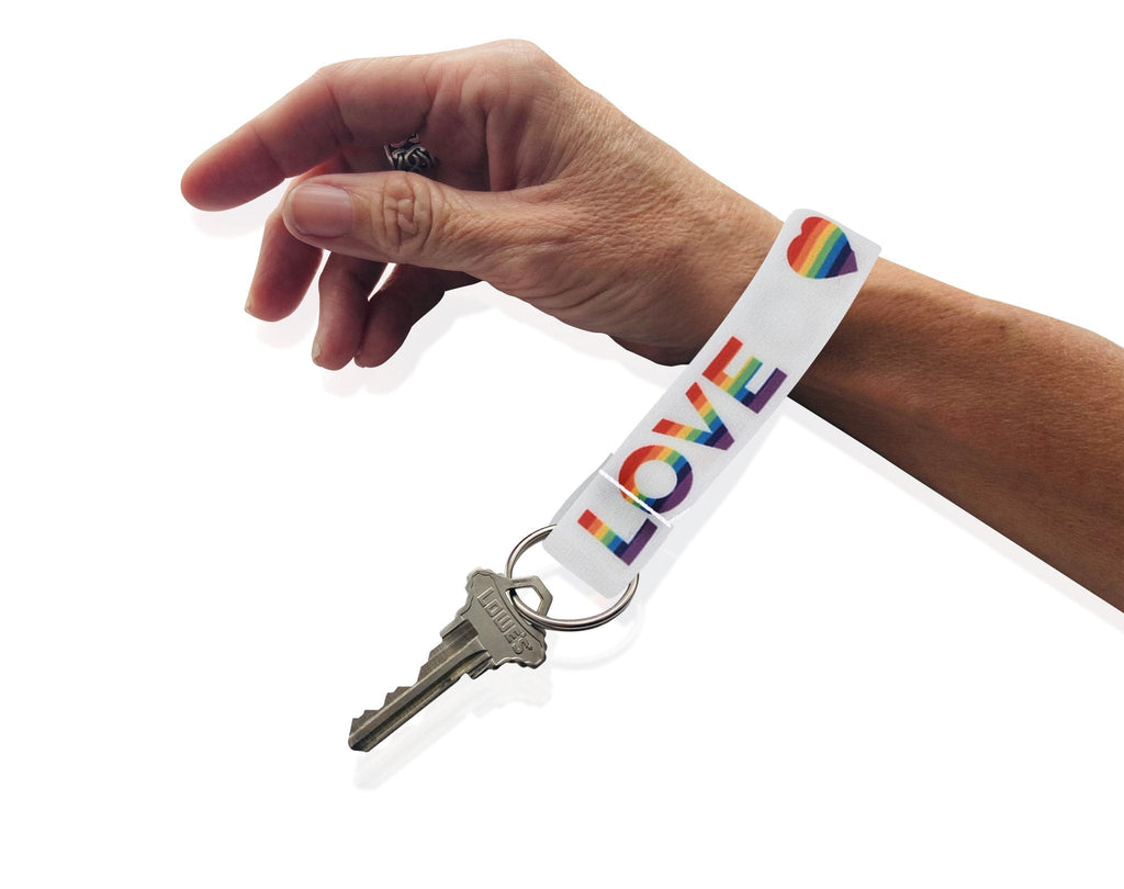 Love Is Love Lanyard Style Keychains The Awareness Company