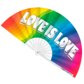 Love Is Love Rainbow Fan The Gay Fan Club