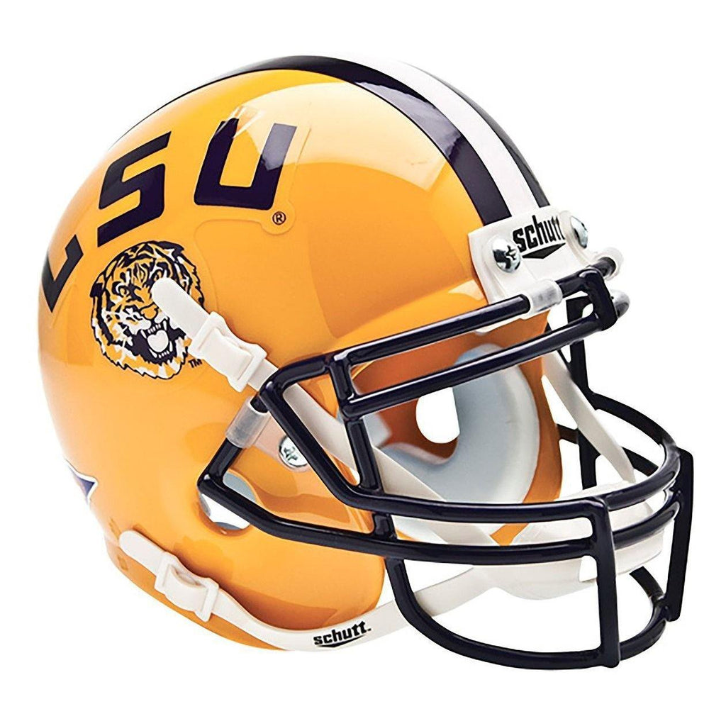 LSU Tigers College Football Collectible Mini Helmet - Picture Inside - FANZ Collectibles Fanz Collectibles
