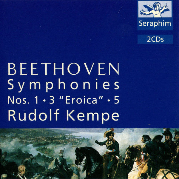 Ludwig van Beethoven, Rudolf Kempe - Symphonies Nos. 1 ⬥ 3 "Eroica" ⬥ 5 (CD) | Near Mint (NM) Near Mint (NM) Love Vinyl Records