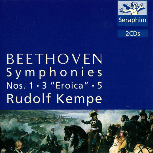 Ludwig van Beethoven, Rudolf Kempe - Symphonies Nos. 1 ⬥ 3 "Eroica" ⬥ 5 (CD) | Near Mint (NM) Near Mint (NM) Love Vinyl Records