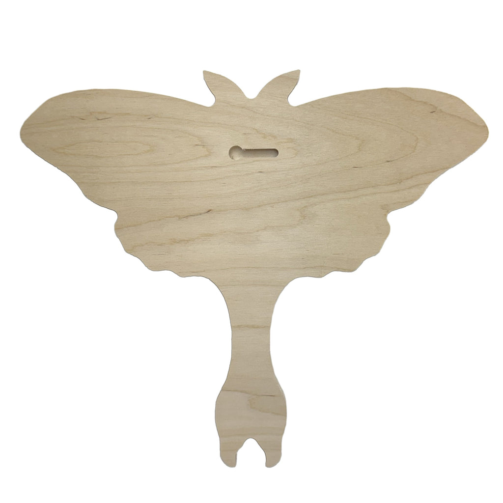 Trekell Luna Moth Panel - Wooden Painting Canvas Trekell Art Supplies