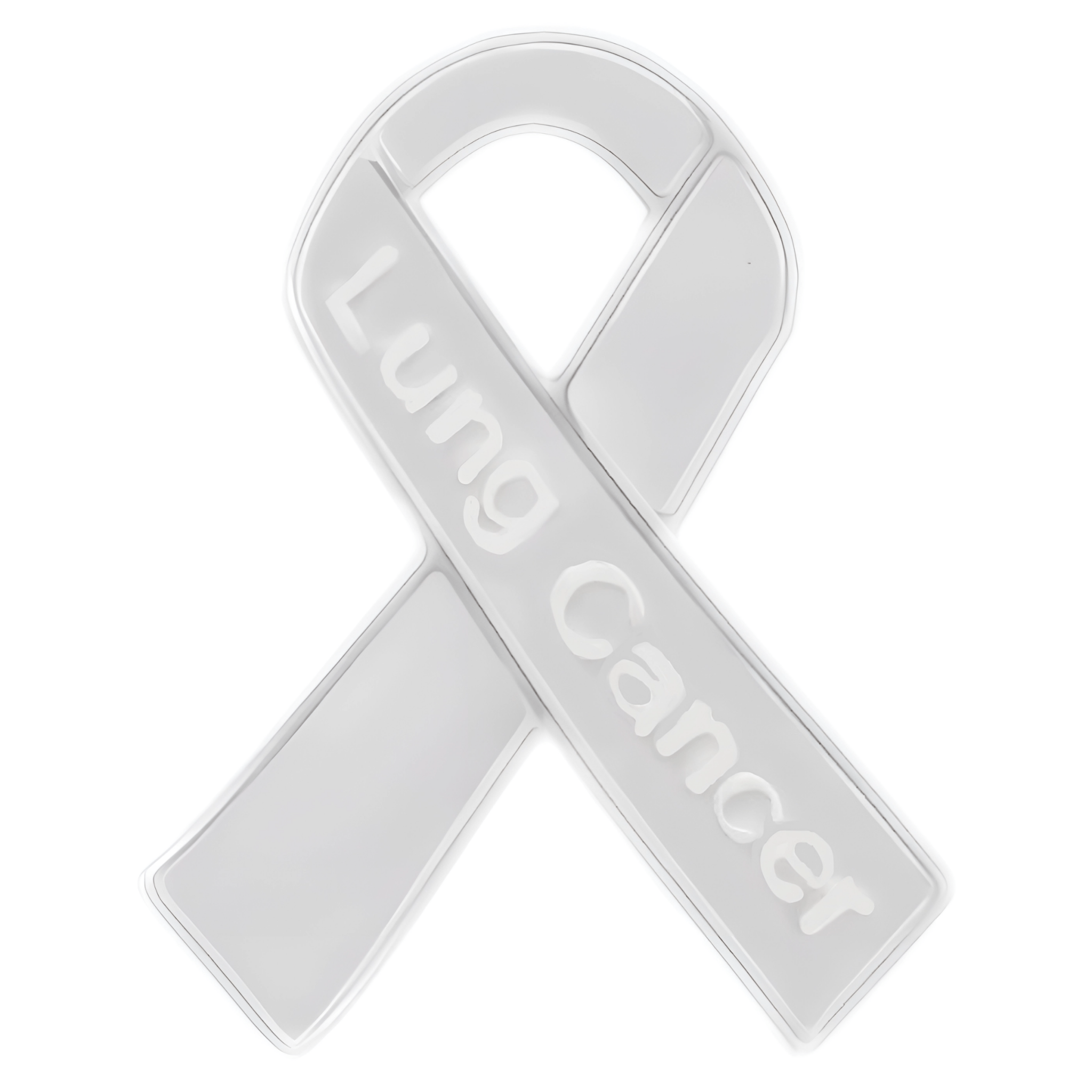 10 Pack Lung Cancer Awareness Ribbon Pins The Awareness Company