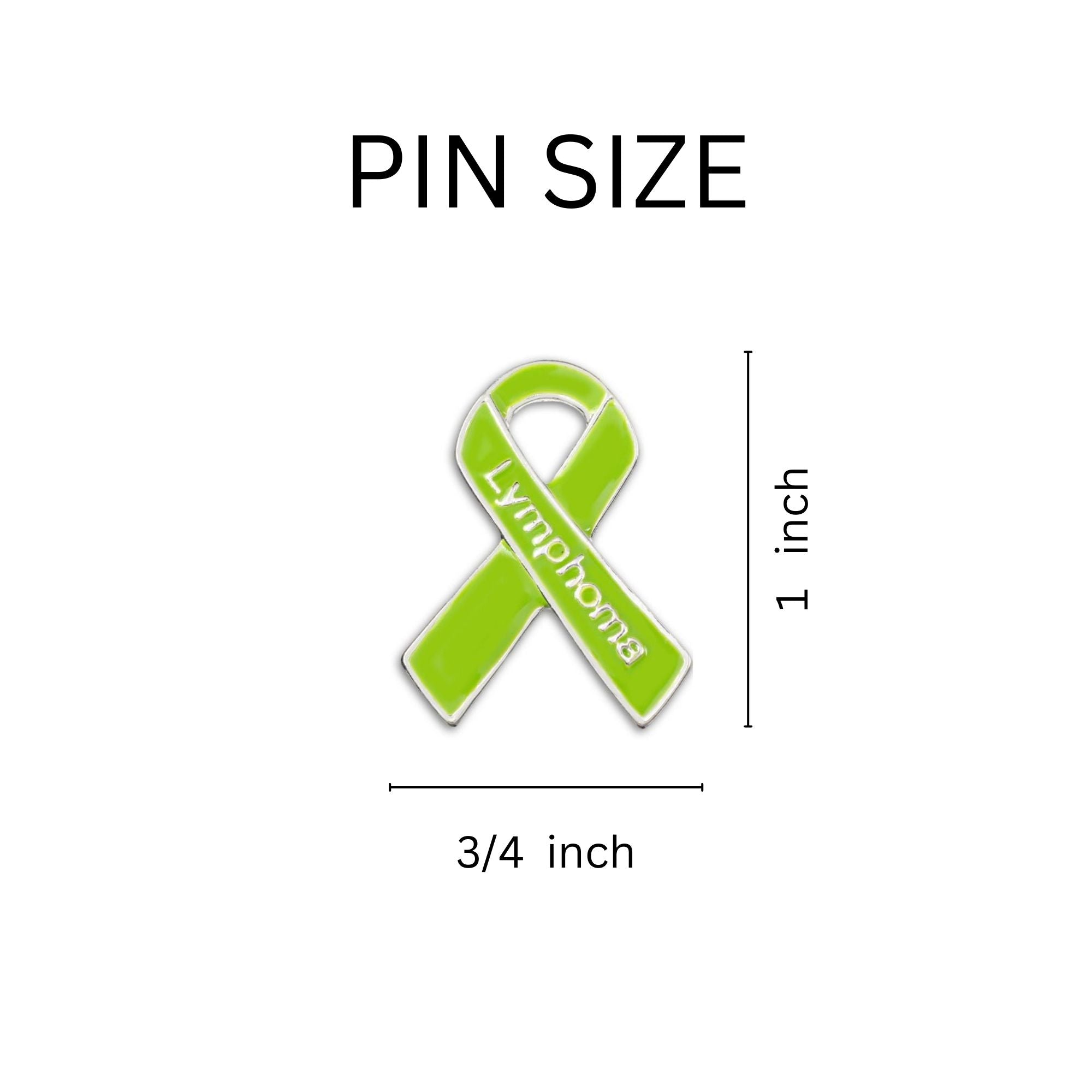 Lymphoma Awareness Ribbon Pins The Awareness Company