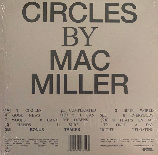 Mac Miller - Circles | Mint (M) Mint (M) Love Vinyl Records
