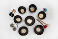 Gold Mandala Singing Bowl Set Sukha Sound Healing & Singing Bowls