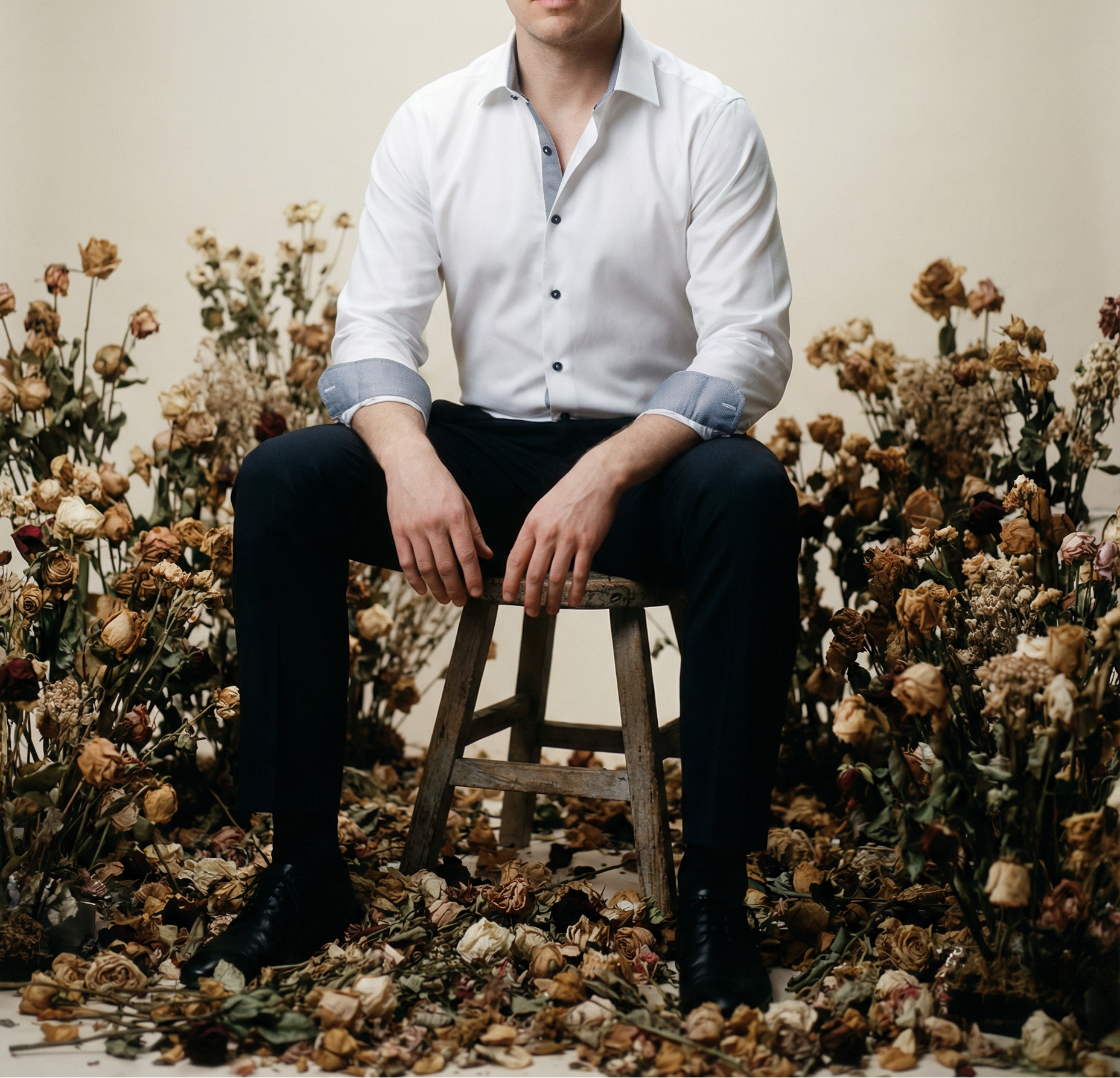 Joseph Button-Up Shirt With Contrast Details // White // Contemporary Fit (Regular) LEVINAS® Official