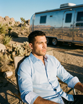 Martin Button-Up Shirt With Contrast Details // Blue // Contemporary Fit (Regular) LEVINAS® Official