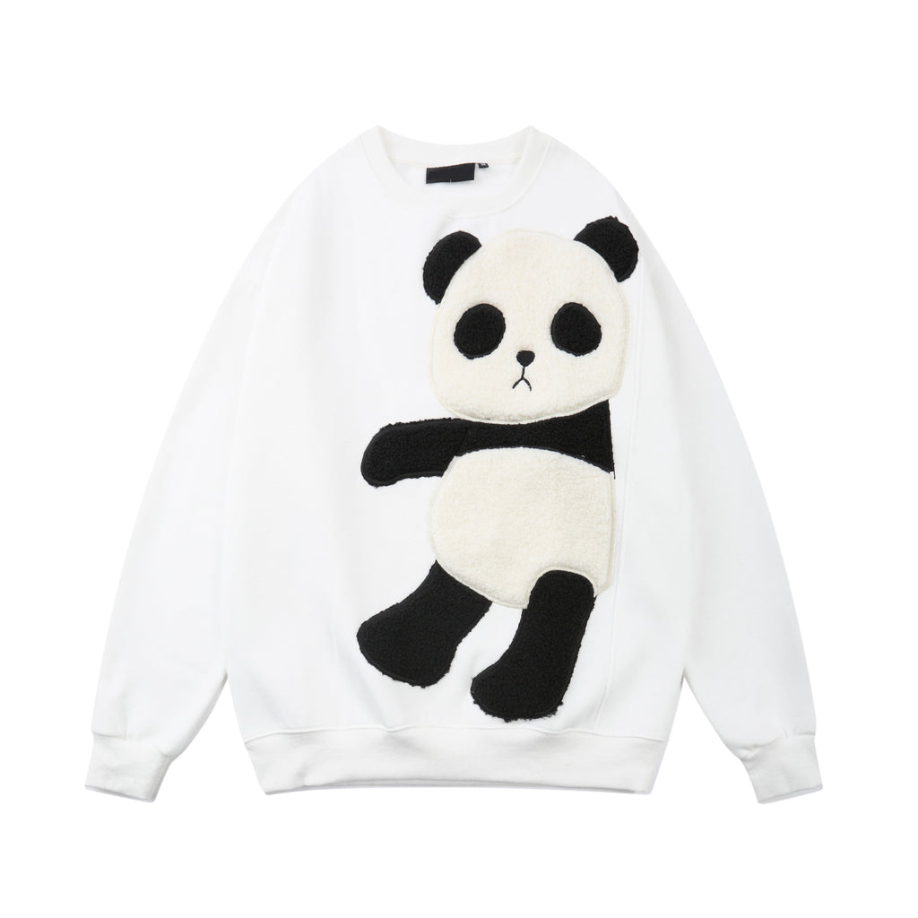 MAR1081 Furry Panda Crewneck Niepce