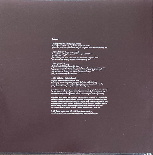 Mark Lanegan Band - Here Comes That Weird Chill (Methamphetamine Blues, Extras & Oddities) | Mint (M) Mint (M) Love Vinyl Records