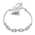 Megaphone Cheerleading Partial Beaded Bracelets The Awareness Company