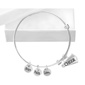 Megaphone Cheerleading Retractable Charm Bracelets The Awareness Company