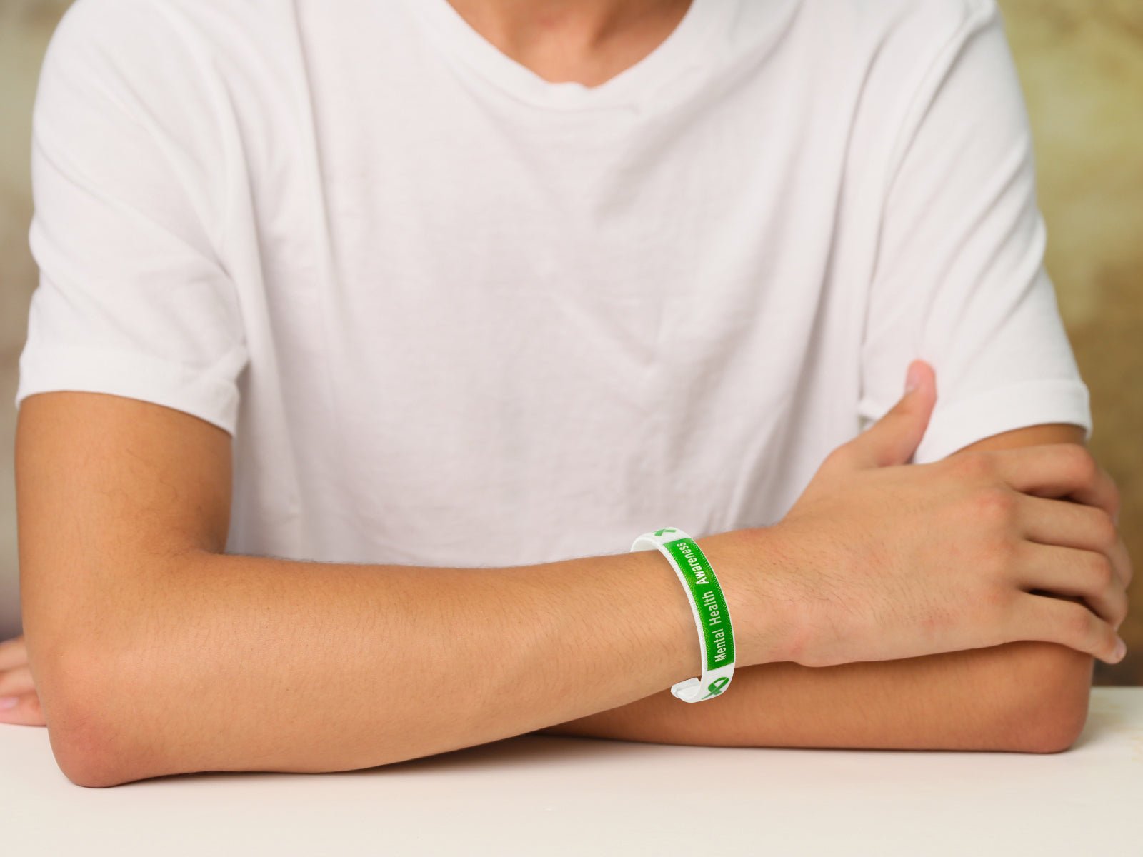 10 Pack Mental Health Bangle Bracelets The Awareness Company