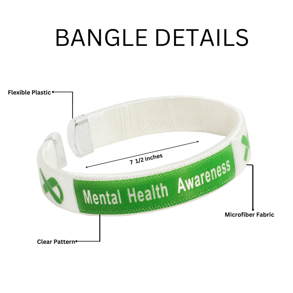 Mental Health Bangle Bracelets The Awareness Company