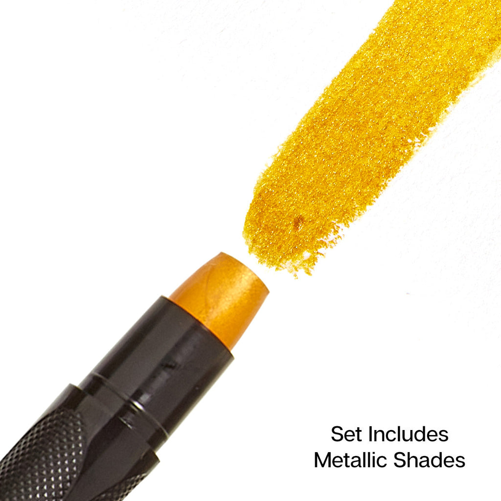 Gel Stick Crayons 72 Colors KINGART