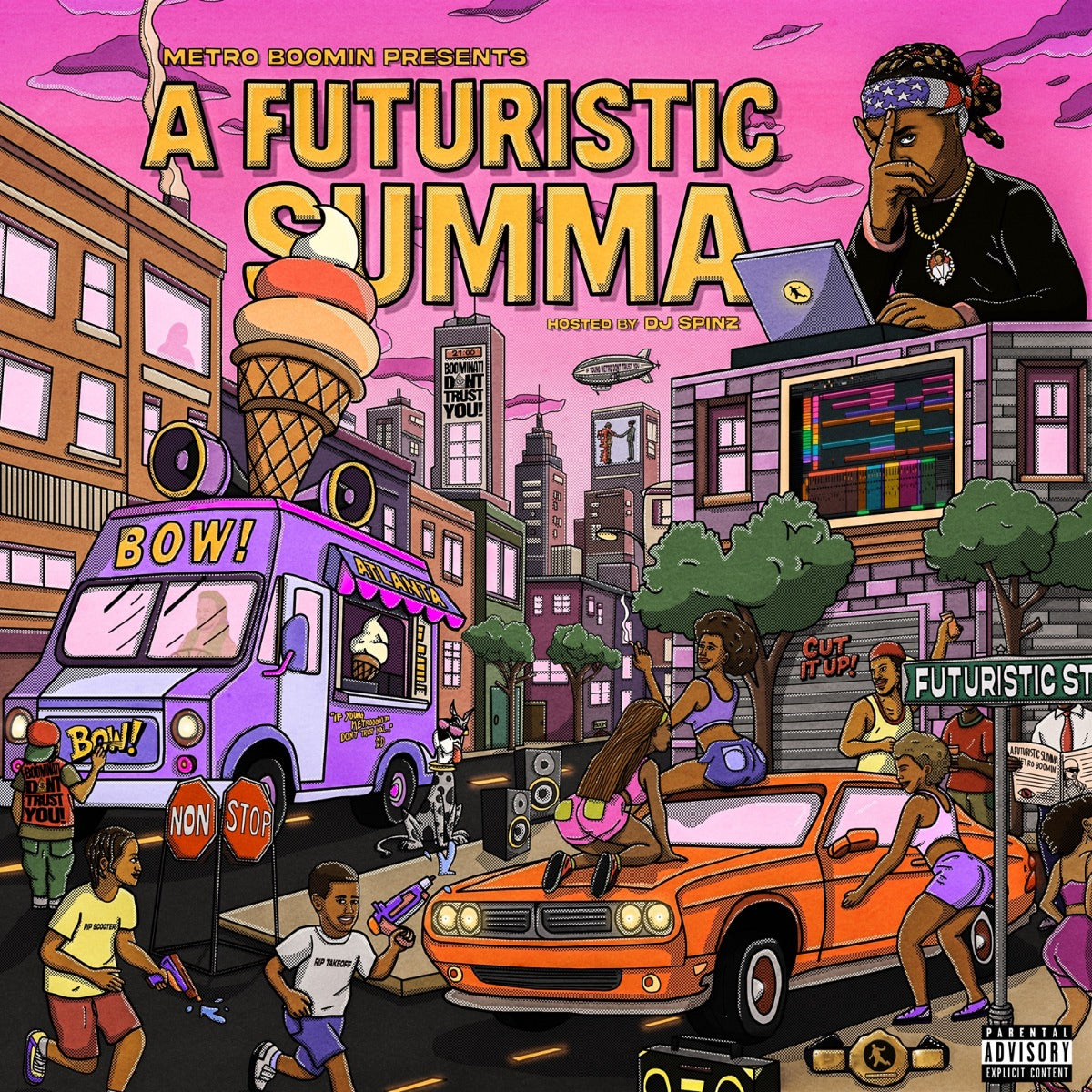 Metro Boomin Presents: A Futuristic Summa (CD) [Explicit Content] | Love Vinyl Records