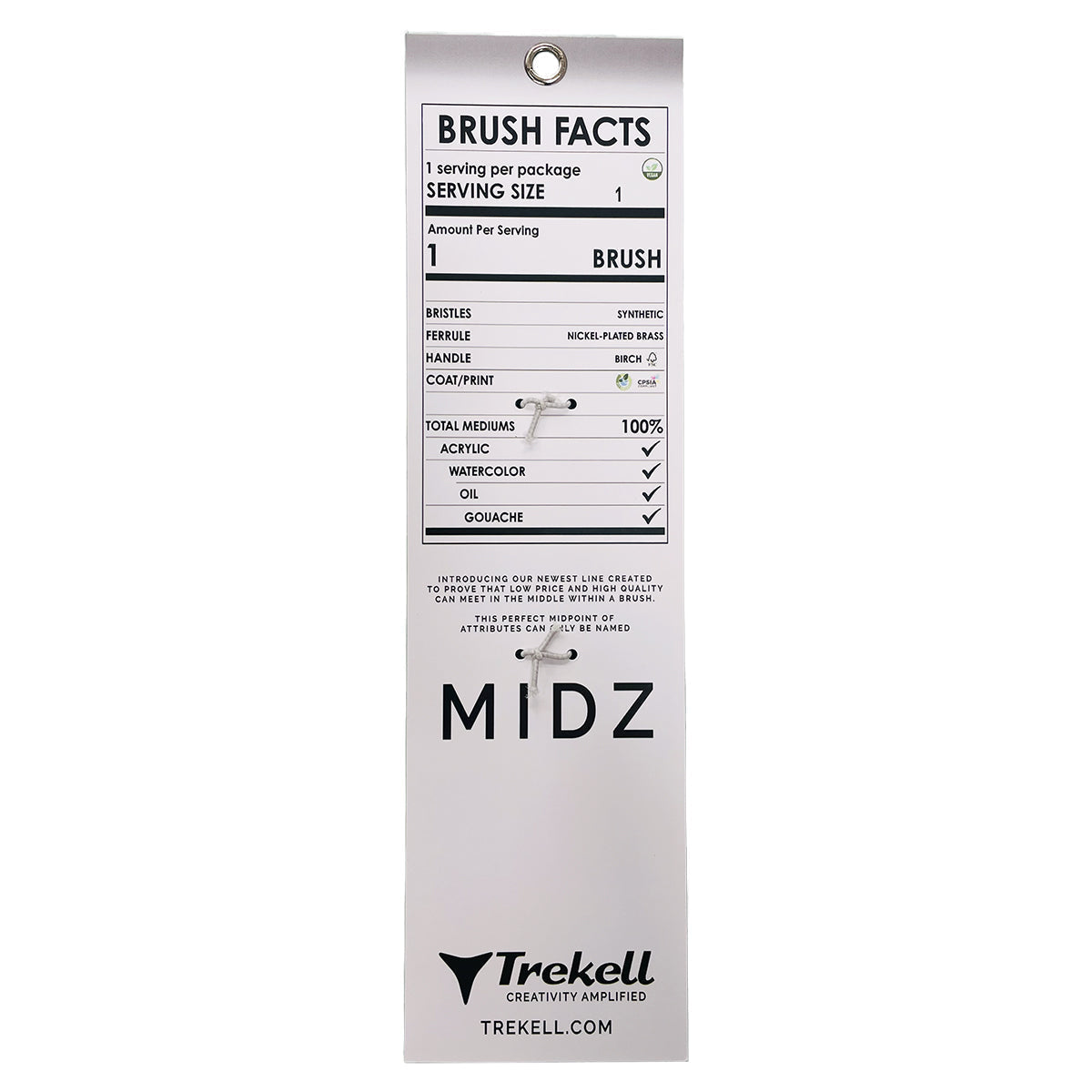 Trekell MIDZ Desert Blaze Brushes - Eco-Friendly and Versatile Trekell Art Supplies