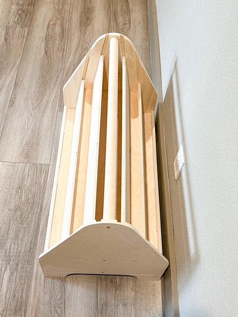 MIGUEL- Double Sided Portable Bookshelf Bush Acres