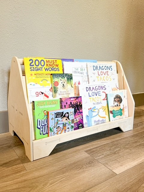 MIGUEL- Double Sided Portable Bookshelf Bush Acres