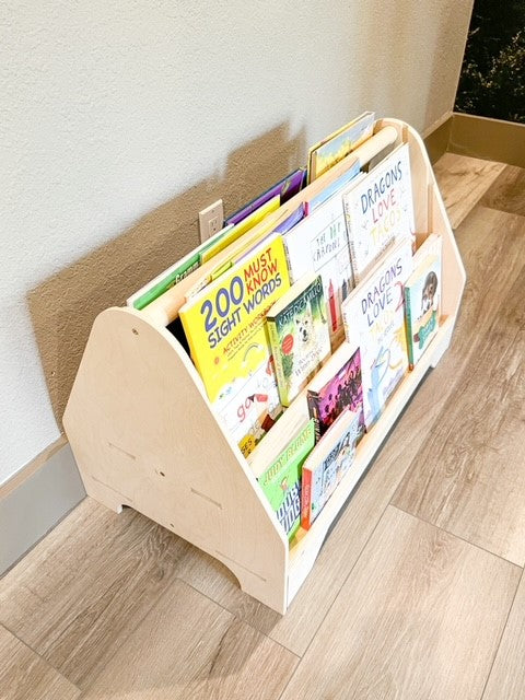 MIGUEL- Double Sided Portable Bookshelf Bush Acres