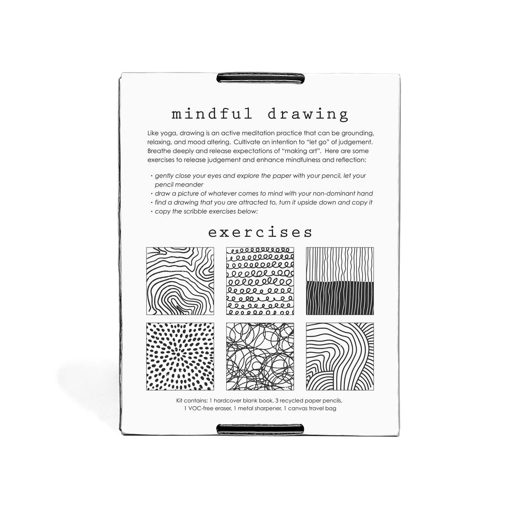 Sketchbook Art Kit - Doodle Set with Paper & Pencils elseware unplug