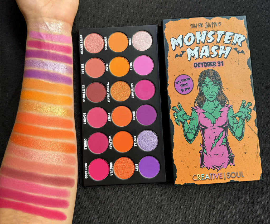 Monster Mash Eyeshadow Palette Creative Soul Cosmetics