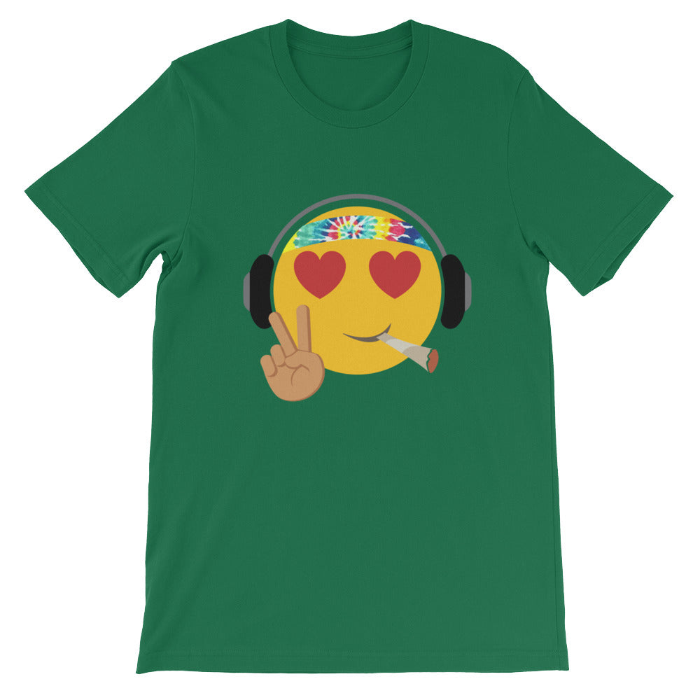 Hippie Emoji Tee Peace Of Stage LLC