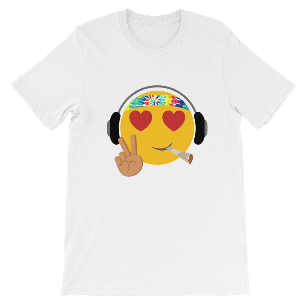 Hippie Emoji Tee Peace Of Stage LLC