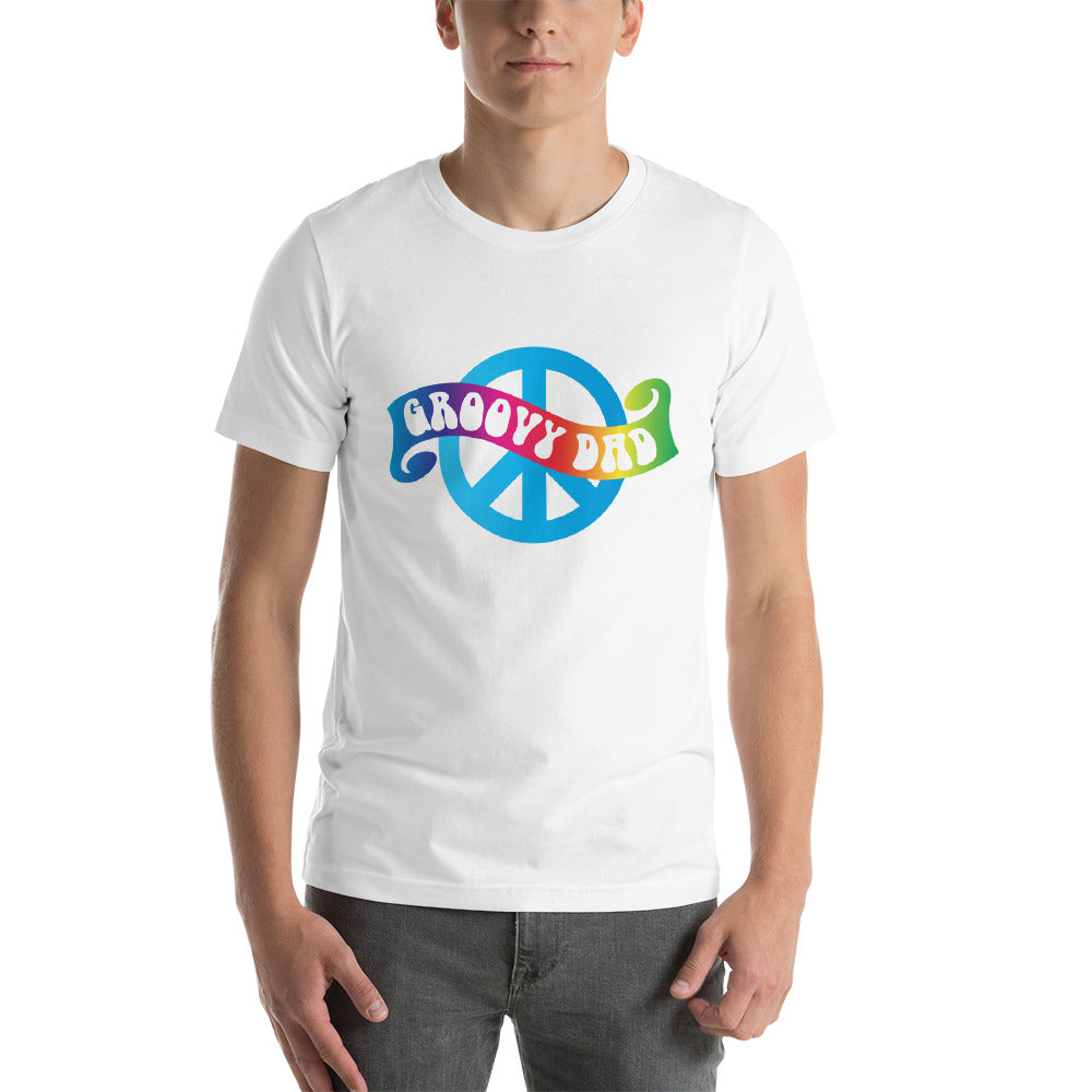 Groovy Dad Tee Peace Of Stage LLC