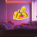 UV Printed Simpson Neon Wall Art- LV0090 Liviqon.co