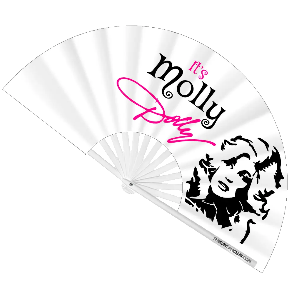 Molly Dolly Fan (UV) The Gay Fan Club