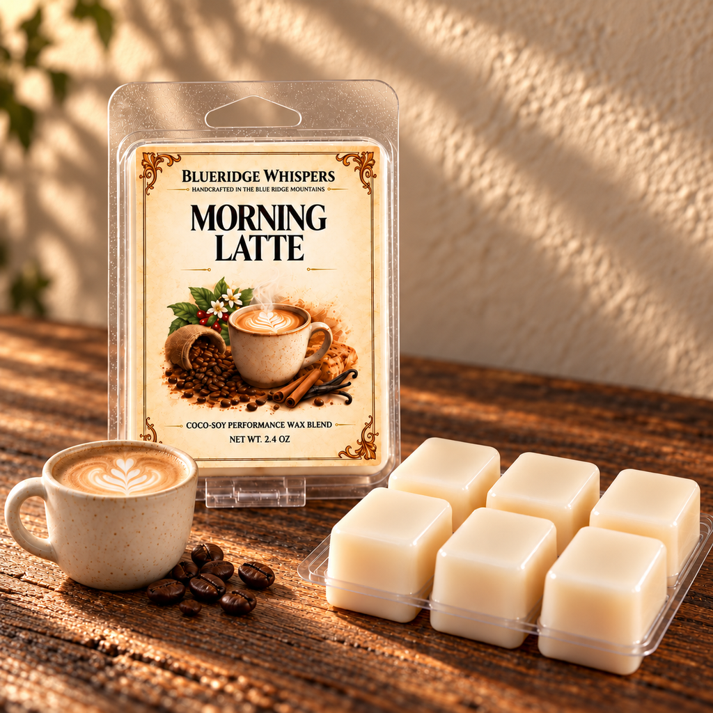 Morning Latte – Coffeehouse Wax Melts Blue Ridge Whispers