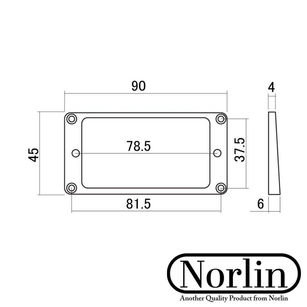 Humbucker Pickup Carved-Top Mounting Ring (Cream) for Gibson® Guitars Randy's LLC