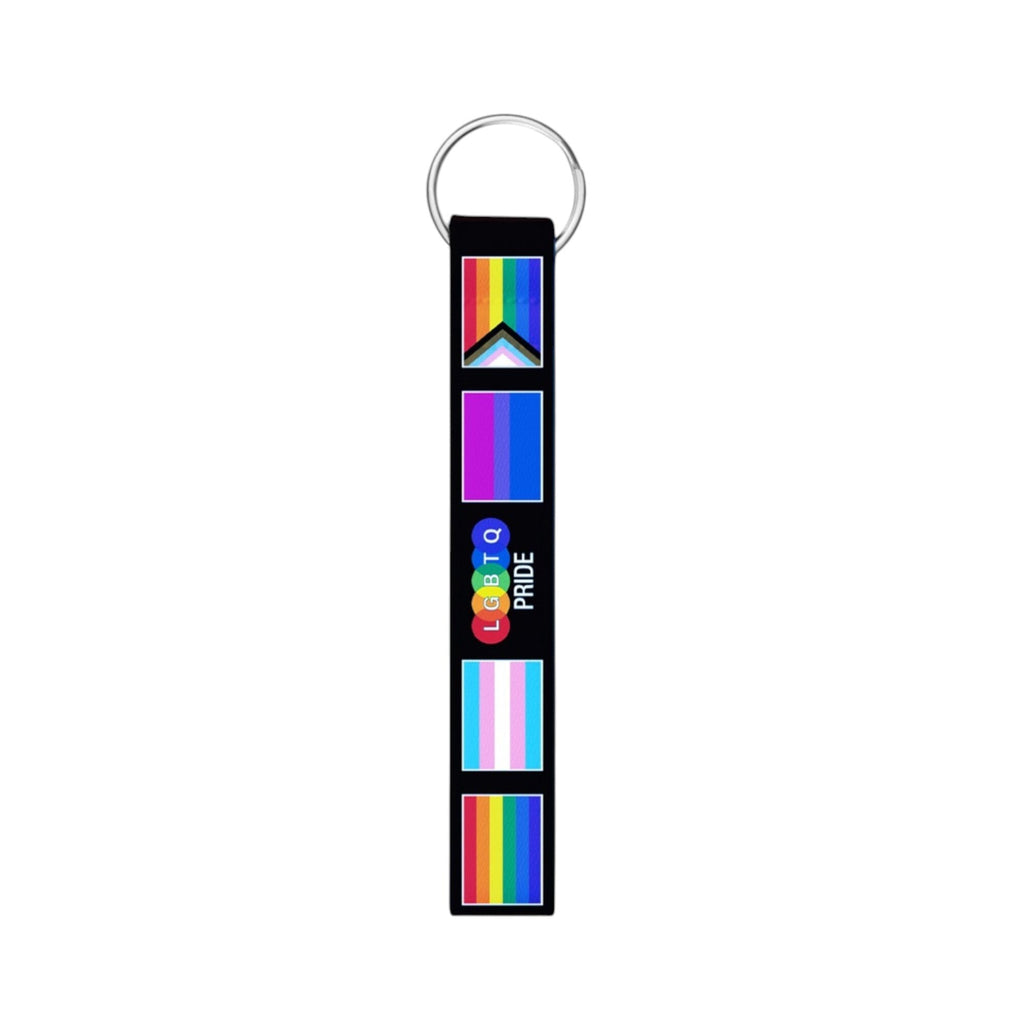 Multi Gay Pride Flag Lanyard Style Keychains The Awareness Company