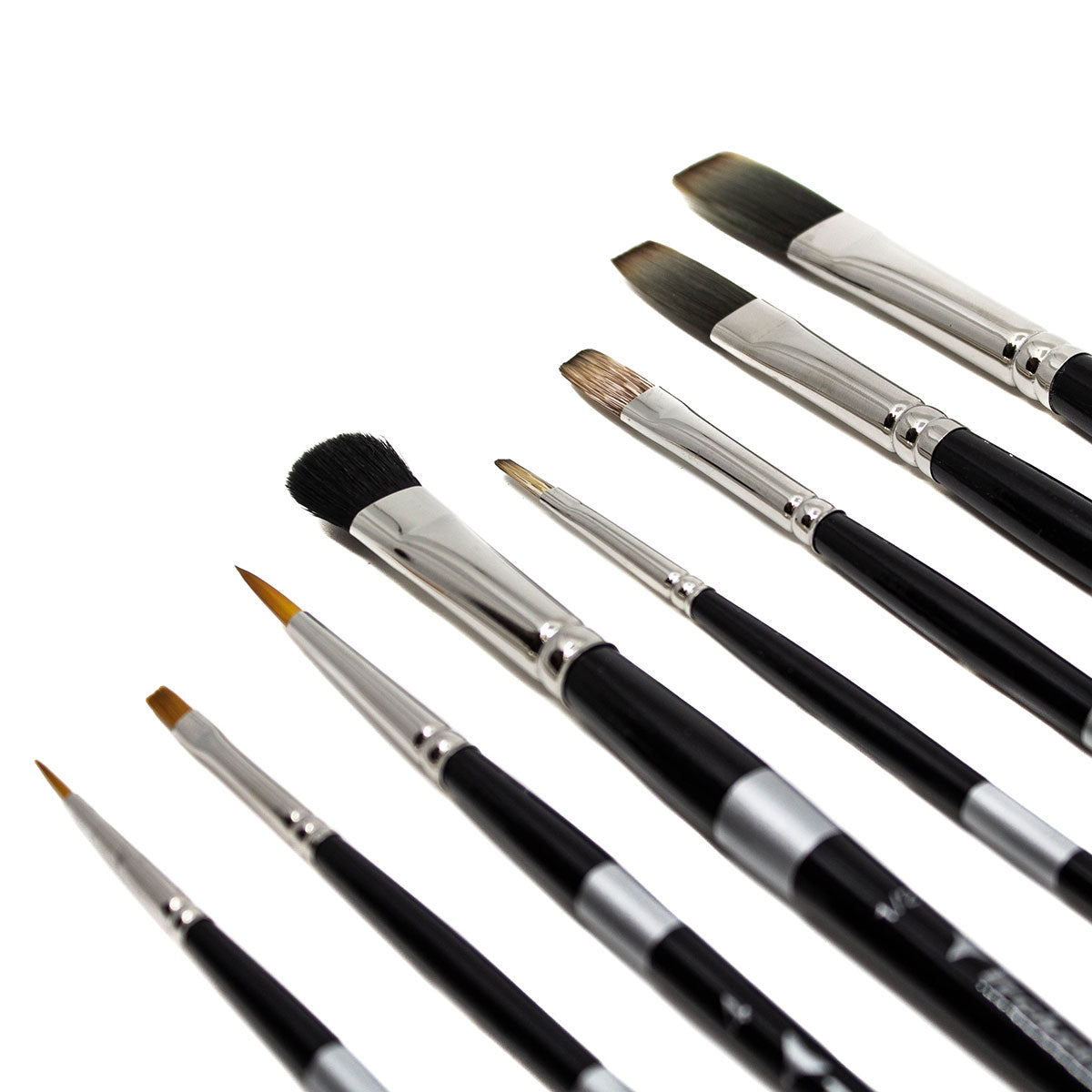Natalia Fabia 8 Piece Trekell Brush Set | Synthetic | Vegan-Friendly Trekell Art Supplies