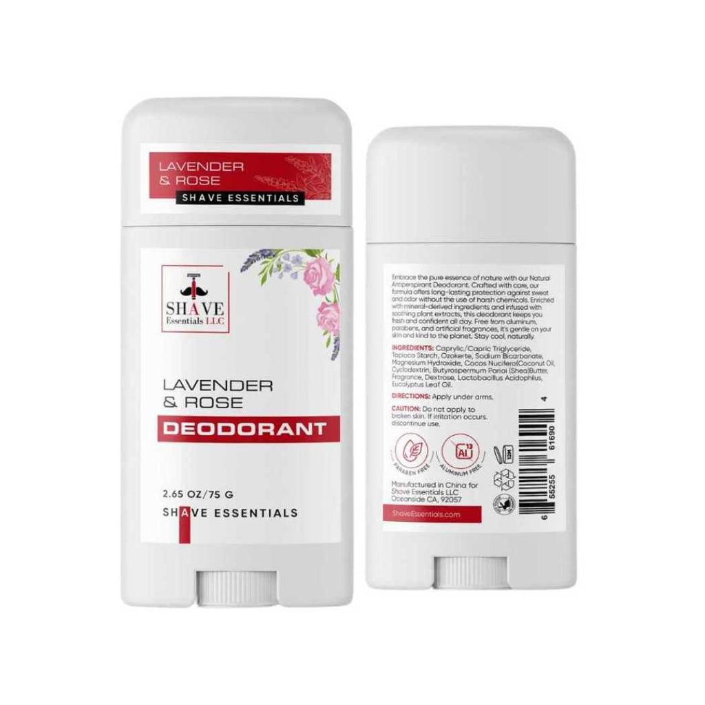 Natural Deodorant / Antiperspirant Shave Essentials