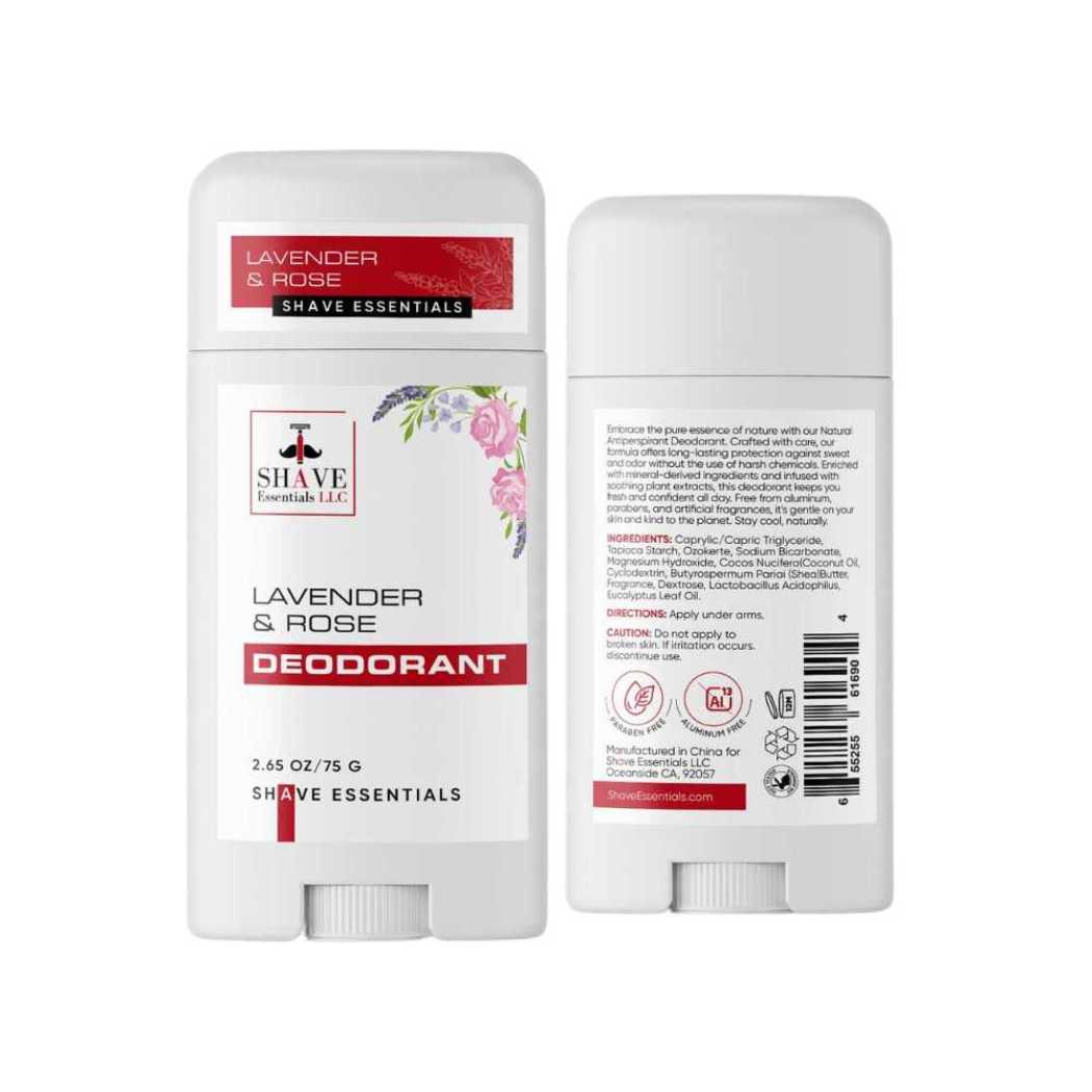 Natural Deodorant / Antiperspirant Shave Essentials