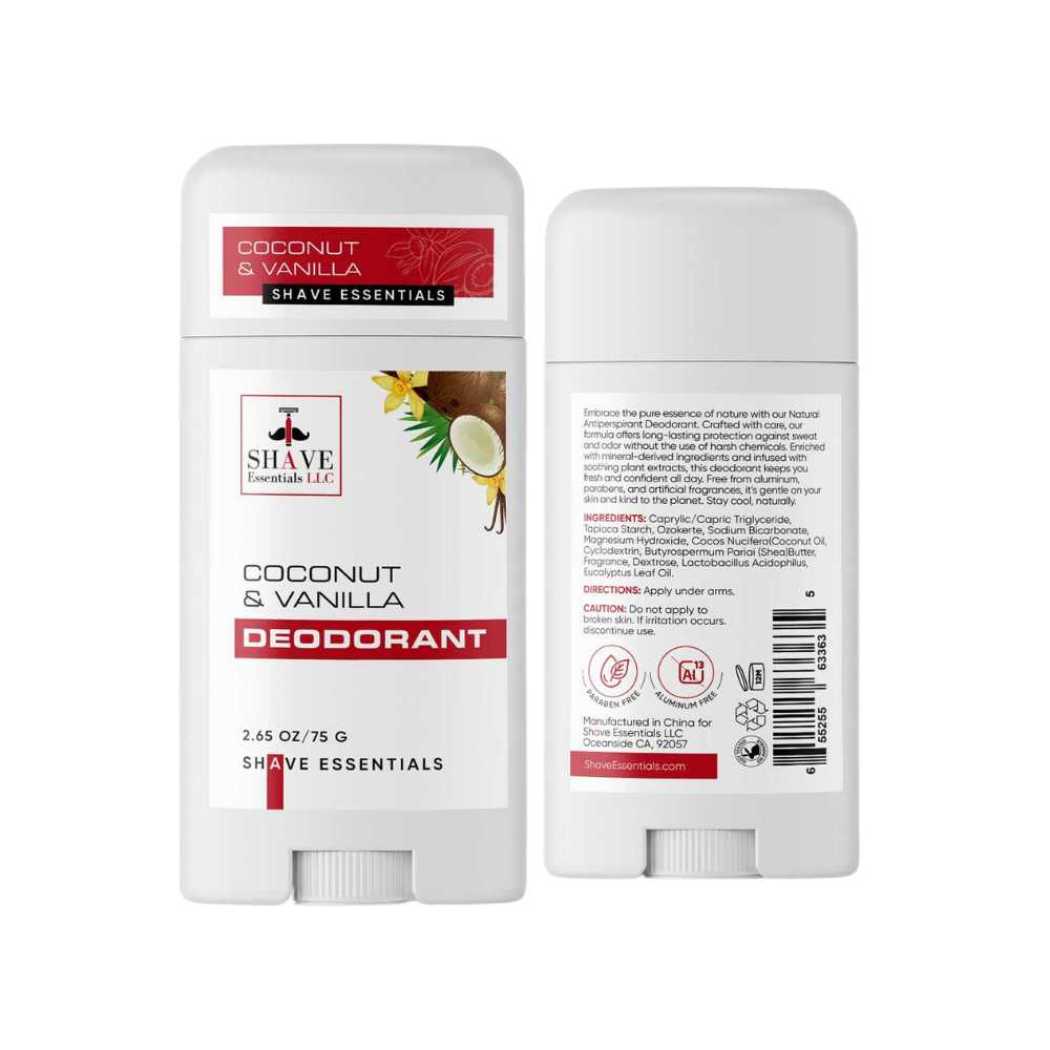 Natural Deodorant / Antiperspirant Shave Essentials