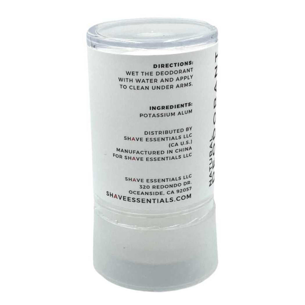 Natural Mineral Deodorant Shave Essentials