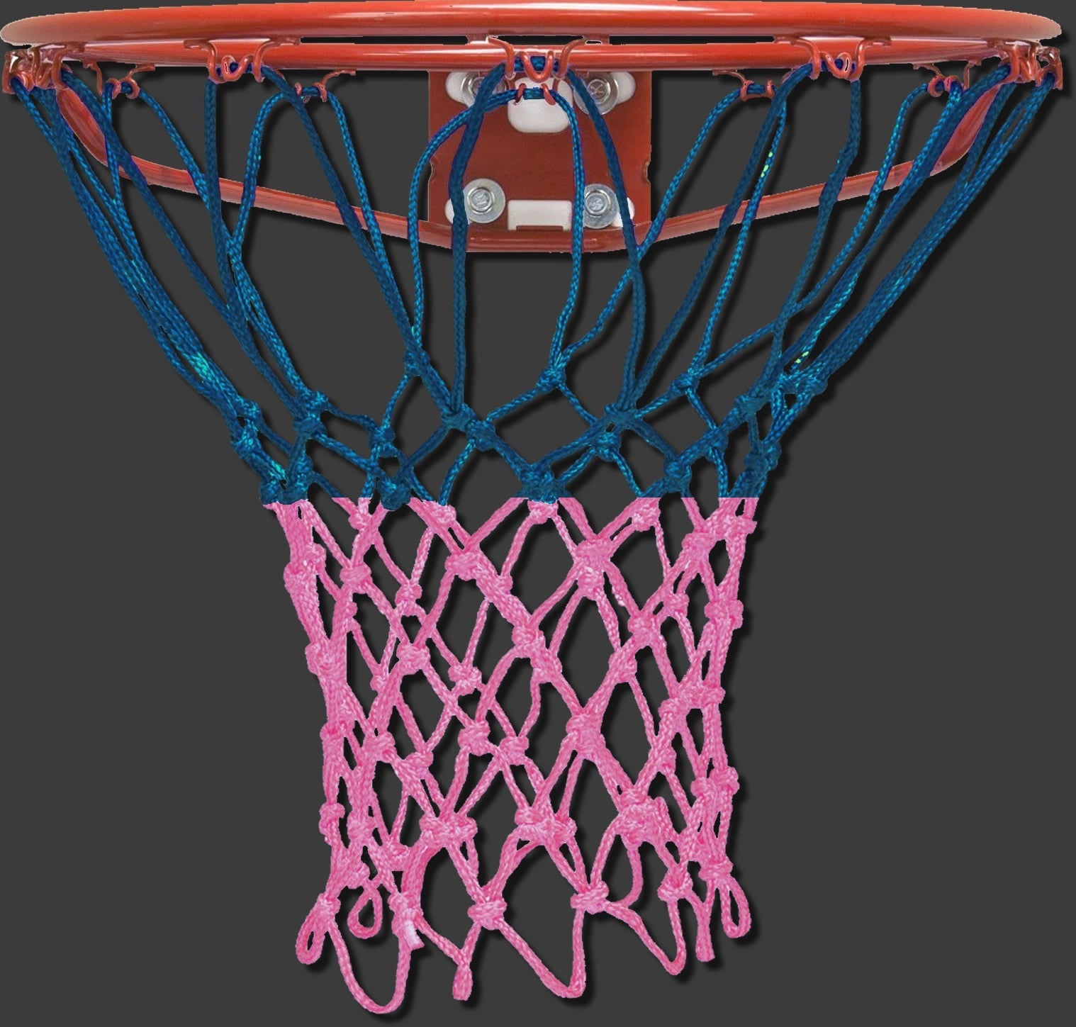 Krazy Netz Double-UP Dual Color Customized Heavy Duty Basketball Rim Net Krazy Netz & Patchez
